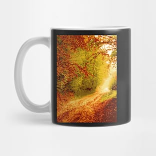 Dry Leaves Forest - Landscape Mug